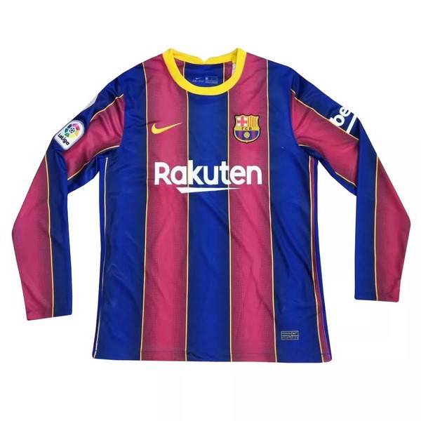 Thailand Trikot Barcelona Heim ML 2020-21 Rote Blau